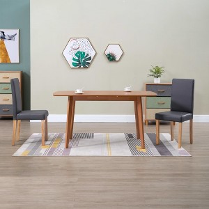 vidaXL Dining Chairs 2 pcs Gray Faux Leather - 1 of 4