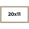 PosterPalooza | Minimalist Silver Picture Frame - UV Acrylic, Backing Board, Hanging Hardware Included - 2 of 4