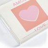April Lane Art Amour Love Orange Pink Heart Acrylic Tray - Deny Designs - 3 of 4