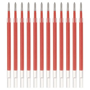 Unique Bargains Medium Point Glitter Coloring Gel Ink Pen Refills for Retractable Click Pens 12 Pcs - 1 of 4