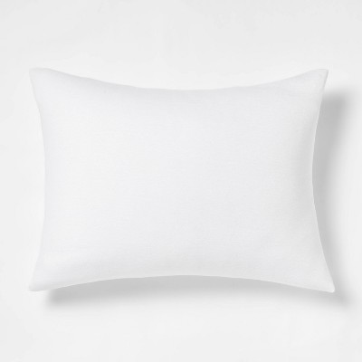 White pillow outlet sham