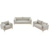 Meridian Furniture,Langham Linen Textured Fabric Chair - 4 of 4