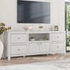 Farmhouse TV Stand for 75/80 Inch TVs - 2 of 4