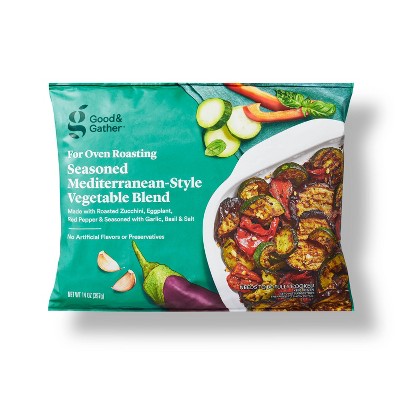 Frozen  Mediterranean-Style Seasoned Vegetable Blend - 14oz - Good &#38; Gather&#8482;