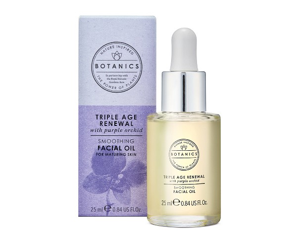Botanics Triple Age Renewal Facial Oil - .84 fl oz