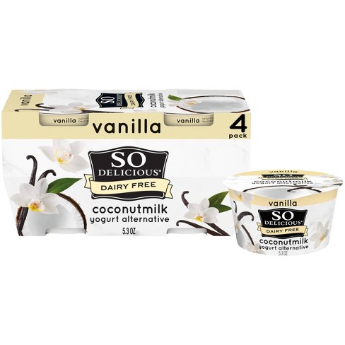 So Delicious Yogurt Alternative, Coconutmilk, Vanilla - 5.3 oz