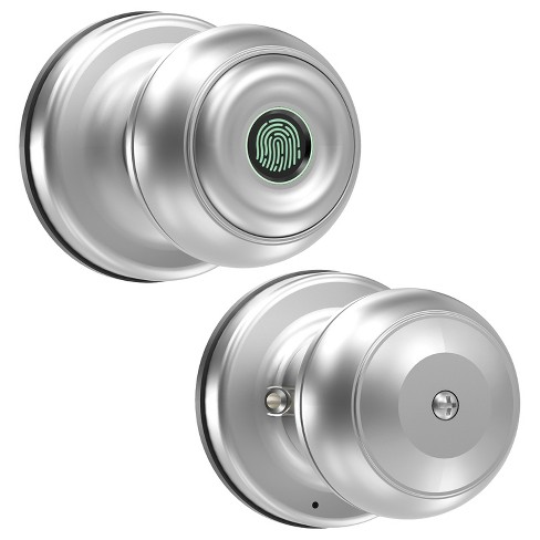 Padlock store door knob