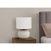 Monarch Specialties Lighting 21inchH Table Lamp Cream Ceramic Ivory / Cream Shade Modern - 2 of 4