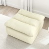 KTMBDW Bean Bag Chair, Lazy Armless Floor Sofa Chair with Softy Thick Cushion, Comfy Bean Bag Couch for Living Room Bedroom Dorm - 3 of 4