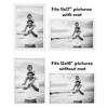 Americanflat 5 Pack of Picture Frames with Mat - Plexiglass Cover - 4 of 4