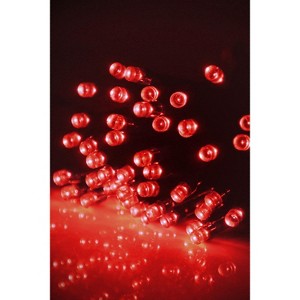 Perfect Holiday 30 LED Clear Cable String Lights - Battery Operated - 1 of 3