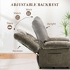 COMHOMA Power Lift Recliner, Oversized Chair with Side Pockets, Fabric Reclining Sofa Chair - 3 of 4