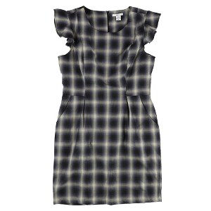 bar III Womens Retro Flannel Shift Dress - 1 of 2