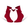 Magnetic Holding Hands Couple Socks – 2 Pairs, Soft Cotton, Fun Romantic Gift, Valentine’s Day Socks, Shoe Size 5-10 - 4 of 4