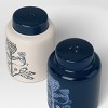Stoneware Salt and Pepper Shaker Blue - Threshold™ - 3 of 3