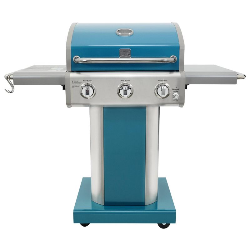 Kenmore 3-Burner Outdoor Gas BBQ Propane Grill, 1 of 14