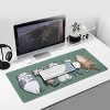 Wikineon Gaming Mouse Pad, Large Mouse Pad, Non-Slip 4mm Laptop Gaming Desk Pad, Waterproof Desk Pad, Office and Home (35.4"x15.7") - 2 of 4