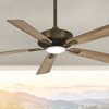 52" Minka Aire Contractor Heirloom Bronze LED Ceiling Fan with Remote - 2 of 4