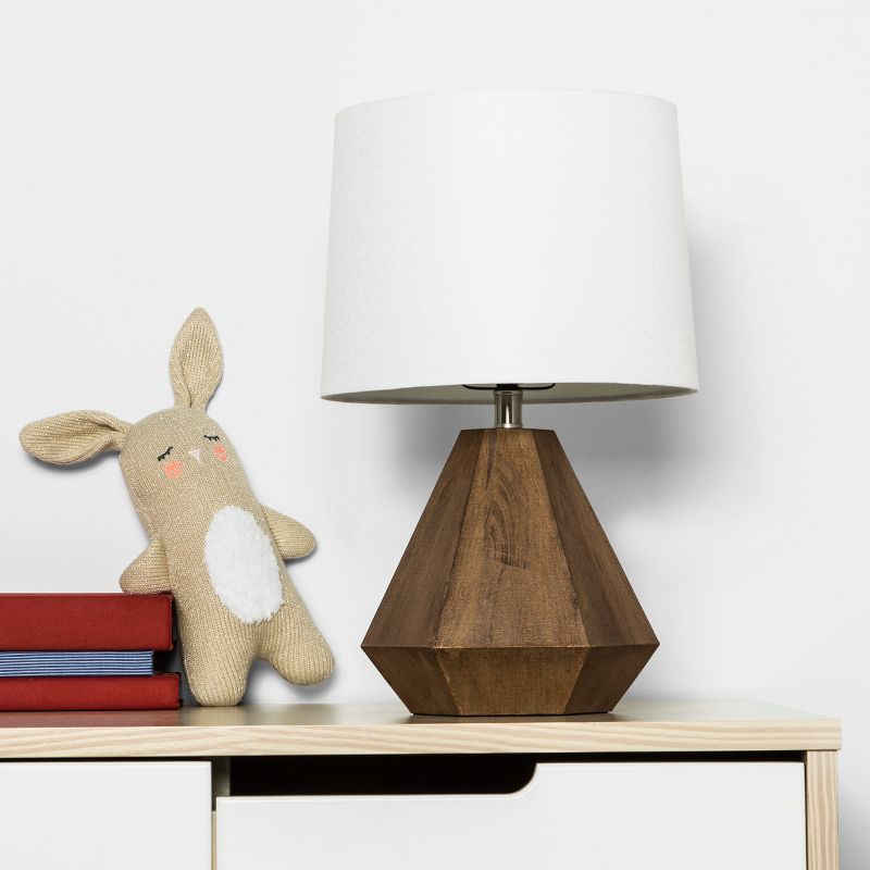 Wood-Like Table Lamp (Includes LED Light Bulb) - Brown - Cloud Island&#8482;, 3 of 8