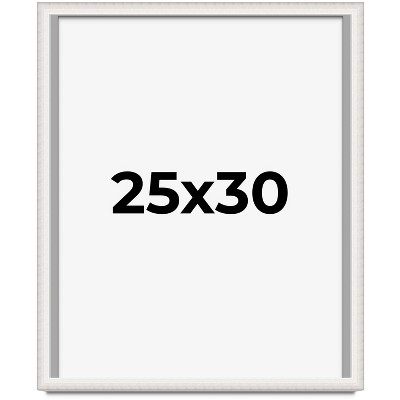 PosterPalooza | Shadow Box 1.5" Depth Silver Picture Frame - UV Acrylic, Backing, Hanging Hardware
