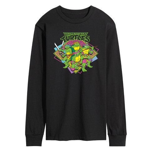 Men's - Teenage Mutant Ninja Turtles - 80s TMNT Long Sleeve Graphic T-Shirt - image 1 of 4