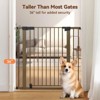 GOTGELIF Baby Safety Gate 36" Extra Tall 29.5-40.6" Wide Auto Close Pressure Mount Pet Gate - 3 of 4