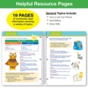 Global Datebooks Elementary Student Planner AY 2024-2025 - Block Style - 8.5"x11" (Subjects Rocket) - 4 of 4
