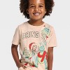 Toddler Boys' Toy Story Holiday Short Sleeve Graphic T-Shirt - Light Brown - 2 of 4
