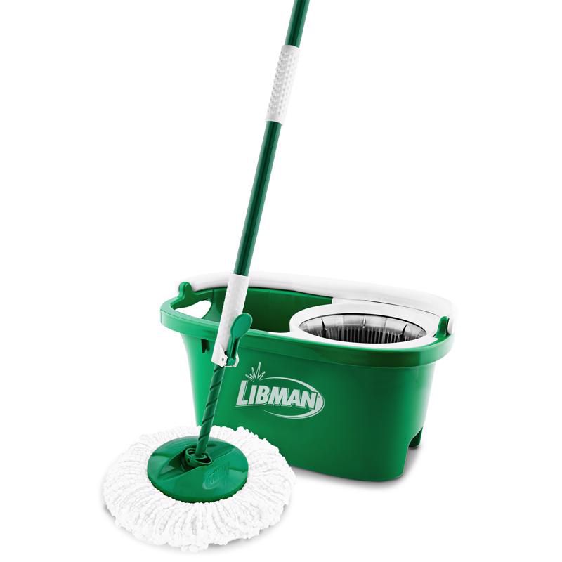 Libman Tornado 14 in. W Spin Mop with Bucket, 5 of 6