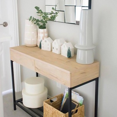 target loring console table