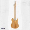 LyxPro 30" Electric Telecaster Left Handed Guitar | Solid Paulownia Wood Body, Ashtray Bridge, 3-Way Switch & Volume/Tone Controls, 2 Picks - 2 of 4