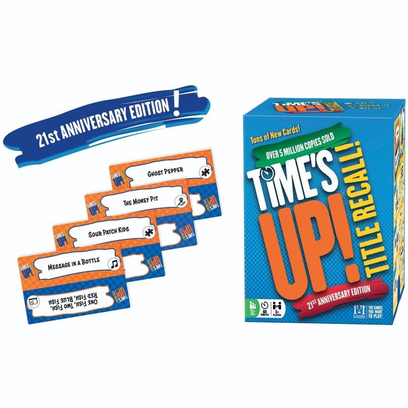 R&R Games Time's Up!  Title Recall Party Card Game For Teens & Adults, 3 of 4