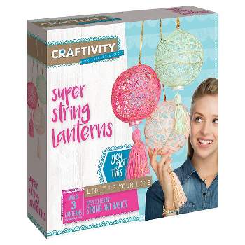 Craftivity 3ct Create Your Own Super String Lanterns