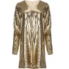 VENUS Womens Sequin Long-Sleeve Mini Dress - 4 of 4