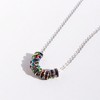 Anna-Kaci Women's Rainbow Zirconia Circle Necklace - 3 of 4