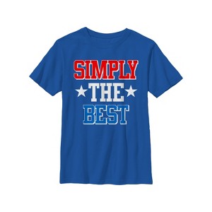 Boy's Lost Gods Fourth of July  Simply the Best T-Shirt - 1 of 4