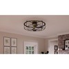 Urban Ambiance Luxury Posh Indoor Ceiling Fan,  15.3"H x 32.9"W,  Midnight Black, UHP9150 - 3 of 4