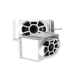 Wet Sounds Revolution Series 5x7 HLCD With Surface Mountable Roto-Mold Enclosure and Grill - White - 1 of 4