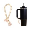 Unique Bargains Round Bow Water Cup Pendant 1 Pc - 3 of 4