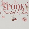 Social Collective Women Spooky Social Club Cherries Short Sleeve Graphic Cotton Baby Tee - 2 of 4