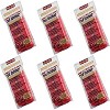 Wooster 4.5" Jumbo-Koter Red Feather 1/4" Nap Closed-End 6 Sets Of 2-Pack Roller Cover # RR311-4.5-6PK - 3 of 3