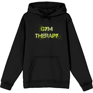Gym Culture Gym Therapy Adult Long Sleeve Hoodie - 1 of 2