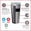 Built 24Oz Stainless Steel Shasta Tumbler, Blue - 4 of 4