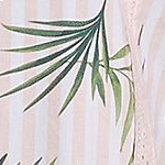 white/pink striped palm