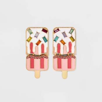 SUGARFIX by BaubleBar 'Lick It To 'Em' Earrings - Pink