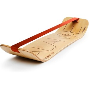 Balance Board for Slackline Training with 1 & 2 Line Options, Gift for Kids & Adults, Ideal for Core Workouts - 1 of 4