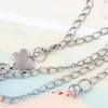 Anna-Kaci Women's Linked Flower Waist Chain with Adjustable Extender - Silver - 4 of 4