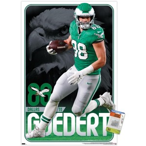 Trends International NFL Philadelphia Eagles - Dallas Goedert 24 Unframed Wall Poster Prints - 1 of 4