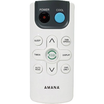 Amana 10000 BTU White Window-Mounted Air Conditioner with Remote