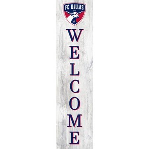MLS FC Dallas 48" Welcome Leaner - 1 of 3